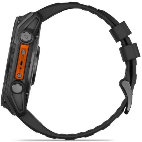 Garmin Fenix 8 Amoled okosóra 51mm - Sötét Szürke/Fekete (010-02905-00) (010-02905-00)