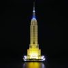  BRIKSMAX LED Világításkészlet LEGO Empire State Building 21046-hez tervezve
