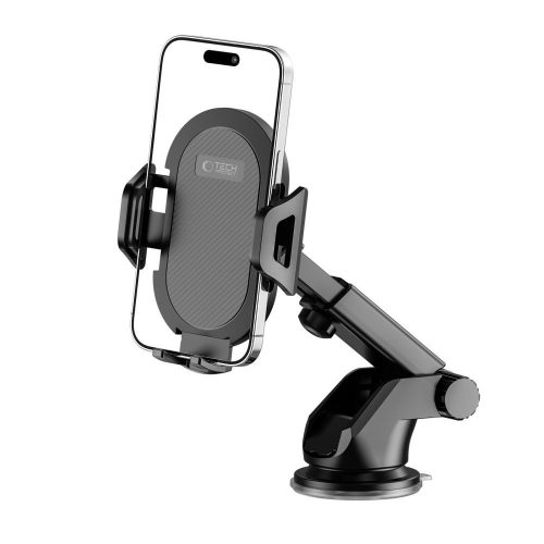 Tech-Protect V1 autós telefontartó, tapadókorongos, fekete
