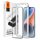 Spigen AlignMaster Glass Fc kijelzővédő üveg – iPhone 13 / 13 Pro / 14 / 16e / 17e, fekete keret, 1 db