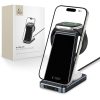 Tech-Protect Qi15W-A26 3 az 1-ben töltőállvány, 15 W, Qi, fekete
