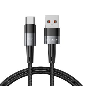   Tech-Protect UltraBoost USB-A–USB-C töltőkábel, 66 W, 1 m, szürke
