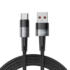   Tech-Protect UltraBoost USB-A–USB-C töltőkábel, 66 W, 2 m, szürke