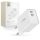 Tech-Protect C35W hálózati töltő, 35 W PD, 2× USB-C, fehér