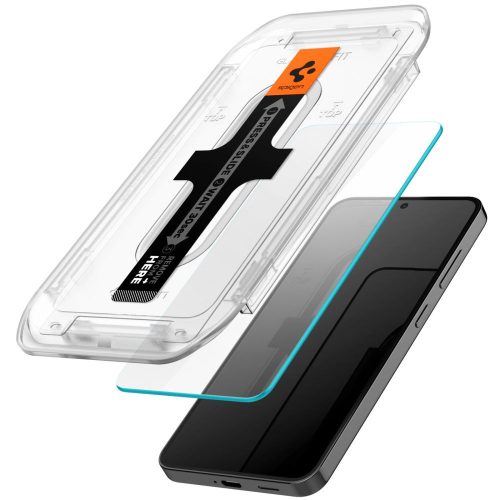 Spigen Glas.tR EZ Fit üvegfólia Samsung Galaxy S24 / S25 készülékhez, 2 db
