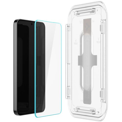 Spigen Glas.tR EZ Fit üvegfólia Samsung Galaxy S24 / S25 készülékhez, 2 db