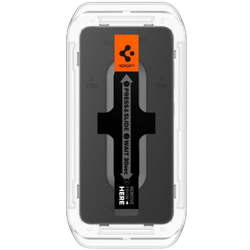 Spigen Glas.tR EZ Fit üvegfólia Samsung Galaxy S24 / S25 készülékhez, 2 db