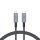 Tech-Protect UltraBoost Max USB4 USB-C–USB-C töltőkábel, 240 W, 1 m, szürke