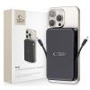 Tech-Protect PB31 LifeMag MagSafe powerbank  10 000 mAh, 15 W vezeték nélküli töltés, fekete