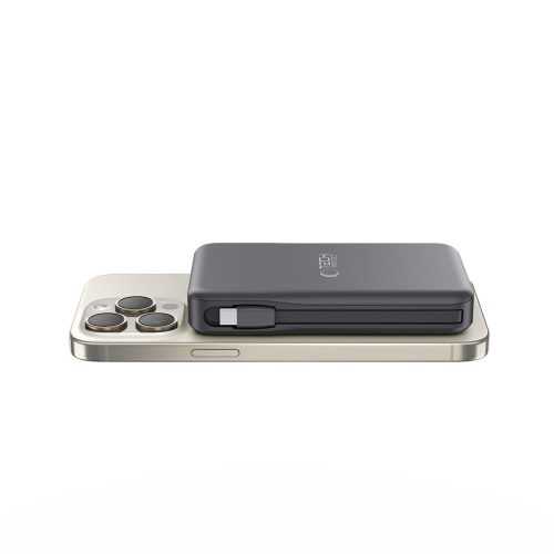 Tech-Protect PB31 LifeMag MagSafe powerbank  10 000 mAh, 15 W vezeték nélküli töltés, fekete