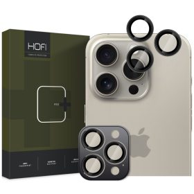   Hofi CamRing Pro+ kameravédő üveg – iPhone 16 Pro / 16 Pro Max / 17 Pro / 17 Pro Max, fekete, 1 készlet