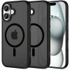 Tech-Protect MagMat MagSafe tok – iPhone 16, matt fekete
