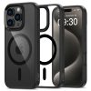 Tech-Protect MagMat MagSafe tok – iPhone 16 Pro, fekete / átlátszó