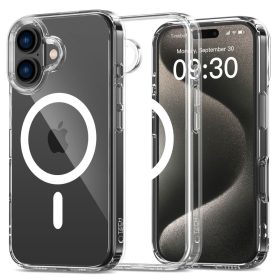   Tech-Protect FlexAir Hybrid MagSafe tok – iPhone 16, átlátszó