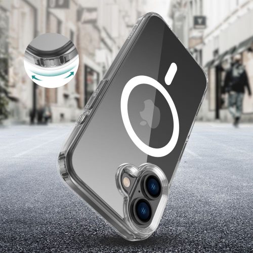 Tech-Protect FlexAir Hybrid MagSafe tok – iPhone 16, átlátszó