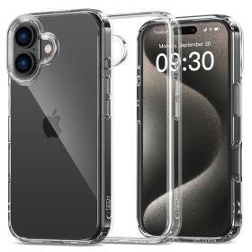 Tech-Protect FlexAir Hybrid tok – iPhone 16, átlátszó