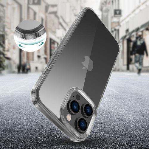Tech-Protect FlexAir Hybrid tok – iPhone 16 Pro Max, átlátszó