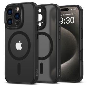   Tech-Protect MagCam MagSafe tok – iPhone 16 Pro Max, matt fekete