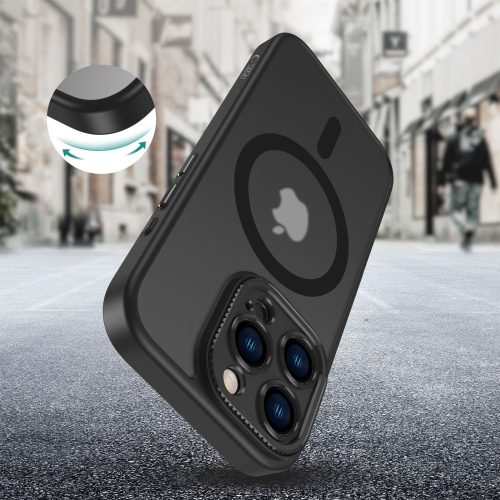 Tech-Protect MagCam MagSafe tok – iPhone 16 Pro Max, matt fekete