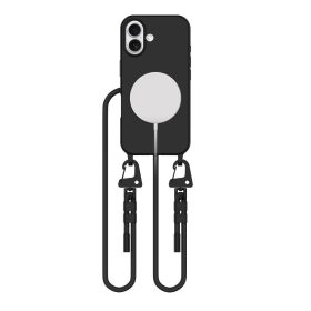 Tech-Protect MagNecklace MagSafe tok – iPhone 16, fekete