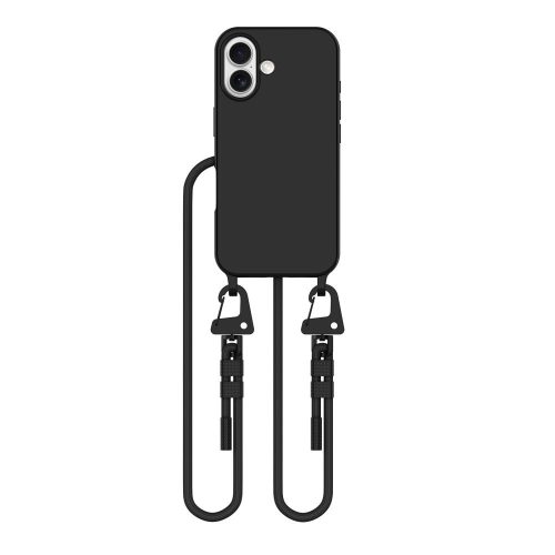 Tech-Protect MagNecklace MagSafe tok – iPhone 16, fekete