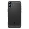 Spigen Rugged Armor MagSafe tok – iPhone 16, matt fekete