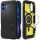 Spigen Tough Armor MagSafe tok – iPhone 16, fekete