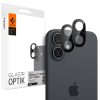 Spigen Optik Glas.tR kameravédő üveg – iPhone 16 / 16 Plus, fekete, 2 készlet