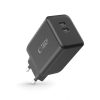 Tech-Protect NC45W-GaN hálózati töltő, 2× USB-C, PD/PPS 45 W, fekete