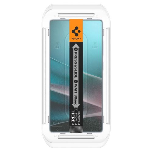 Spigen Glas.tR EZ Fit üvegfólia Samsung Galaxy S25 Ultra készülékhez, 2 db