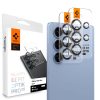 Spigen Optik Pro HD Glas.tR EZ Fit kameravédő üveg – Samsung Galaxy S25 Ultra, fekete, 2 készlet
