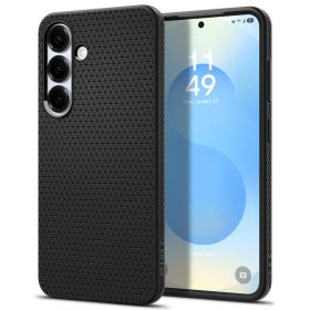   Spigen Liquid Air tok Samsung Galaxy S25 készülékhez, matt fekete