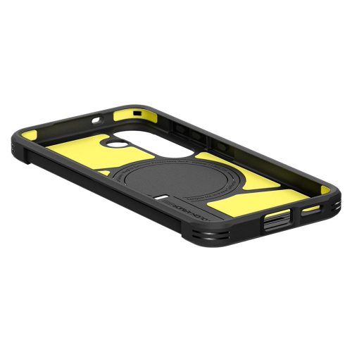 Spigen Tough Armor MagSafe tok Samsung Galaxy S25 készülékhez, fekete
