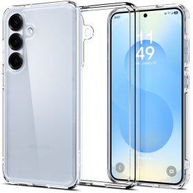   Spigen Ultra Hybrid tok Samsung Galaxy S25 készülékhez, átlátszó