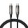 Tech-Protect Ub10T UltraBoost USB-C–USB-C töltőkábel, 240 W, 1 m, fekete