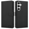 Tech-Protect Wallet tok – Samsung Galaxy S25, fekete