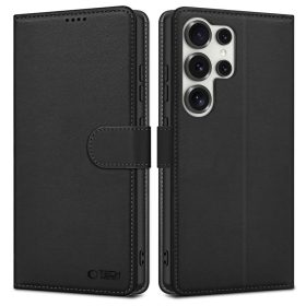 Tech-Protect Wallet tok – Samsung Galaxy S25 Ultra, fekete