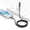 Tech-Protect UltraBoost DNA USB-C – USB-C kábel, PD 100 W / 5 A, 1 m, szürke