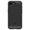 Spigen Rugged Armor MagSafe tok – iPhone 16e / 17e, matt fekete