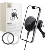 Tech-Protect MM15W-V5 autós töltős telefontartó, 15 W, MagSafe, fekete