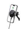 Tech-Protect MM15W-V5 autós töltős telefontartó, 15 W, MagSafe, fekete