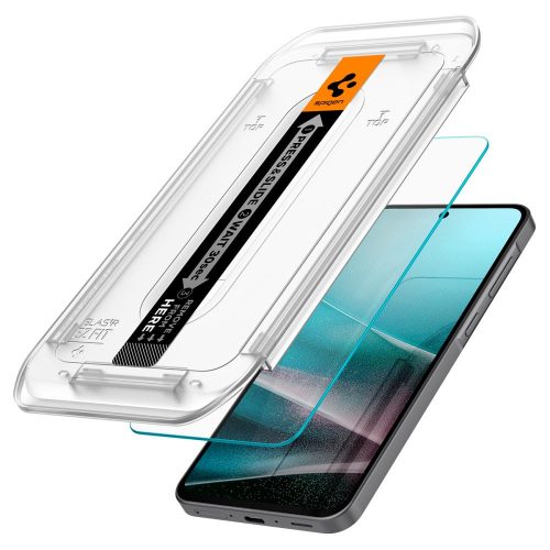 Spigen Glas.tR EZ Fit kijelzővédő üveg – Samsung Galaxy A36 / A37 5G, átlátszó, 2 db