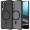 Spigen Ultra Hybrid MagSafe tok – Samsung Galaxy S25 Edge, matt fekete