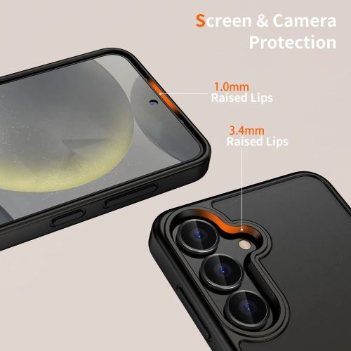Tech-Protect MagMat tok – Samsung Galaxy S25 Edge, matt fekete
