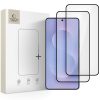 Tech-Protect Glass Fit+ kijelzővédő üveg – Samsung Galaxy S25 Edge, fekete keret, 2 db