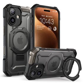 Supcase UB Grip MagSafe tok – iPhone 17, fekete