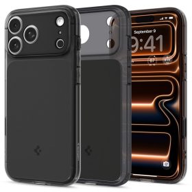   Spigen Ultra Hybrid T MagSafe CC tok – iPhone 17 Pro Max, matt fekete