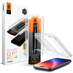   Spigen Glas.tR EZ Fit Pro AC kijelzővédő üveg – iPhone 16 Pro Max / 17 Pro Max / 18 Pro Max, átlátszó, 1 db