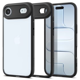 Spigen Ultra Hybrid tok – iPhone Air, matt fekete
