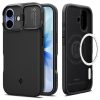 Spigen Optik Armor MagSafe tok – iPhone 17, fekete
